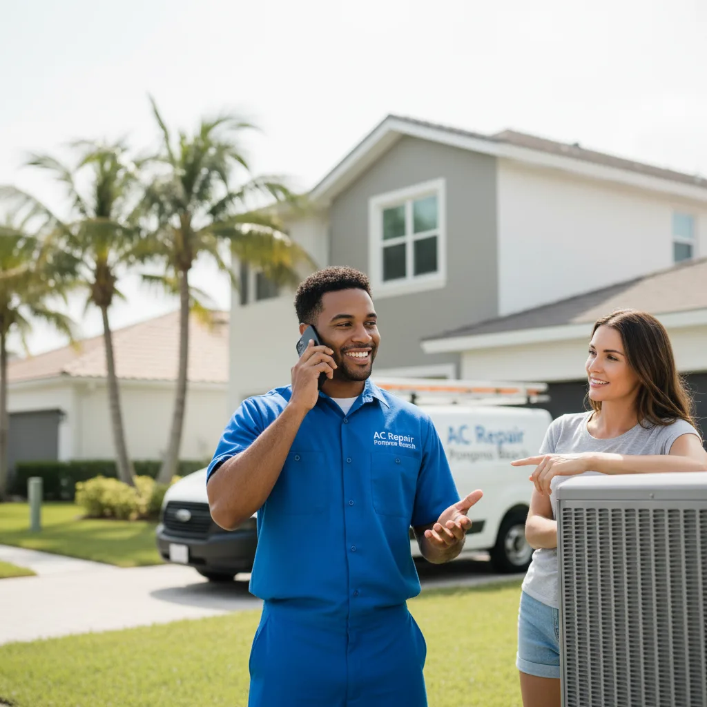 AC Repair Pompano Beach customer support in Tomball